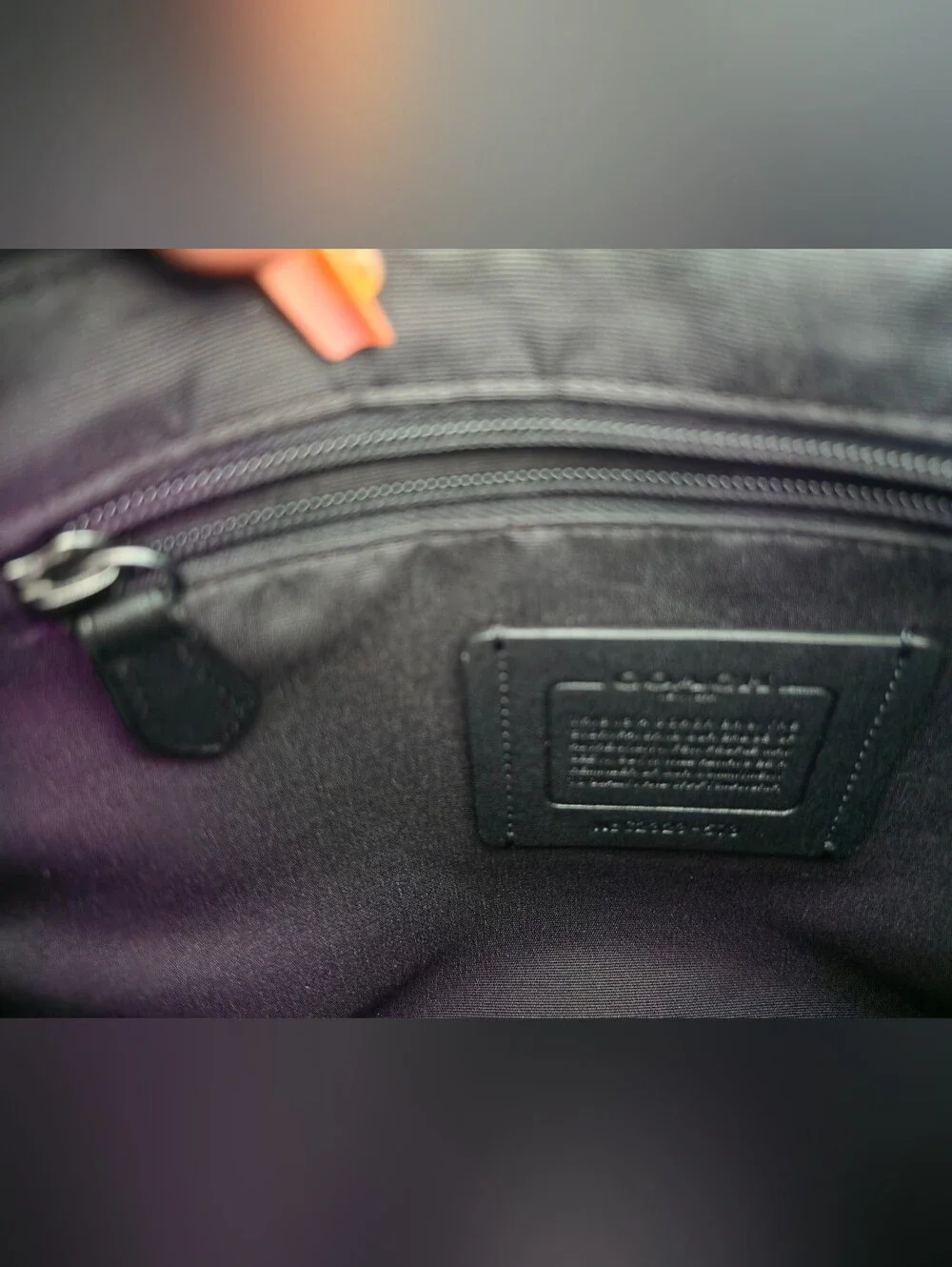 Coach sleek messenger